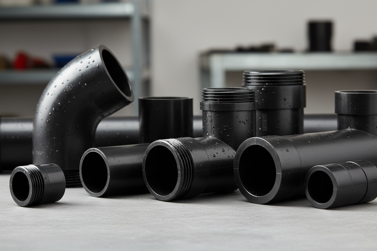 Plumbing - ABS Pipes & Accessories close up