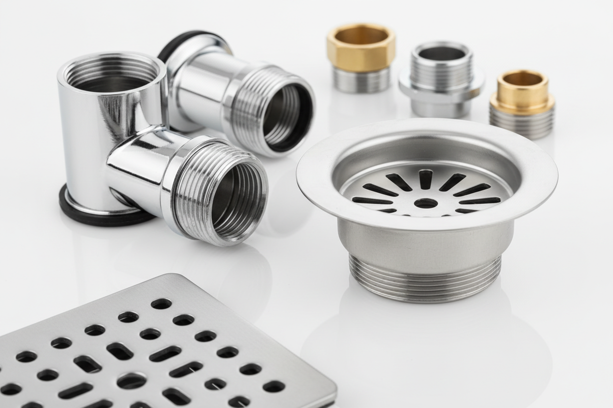 Plumbing - Drains close up