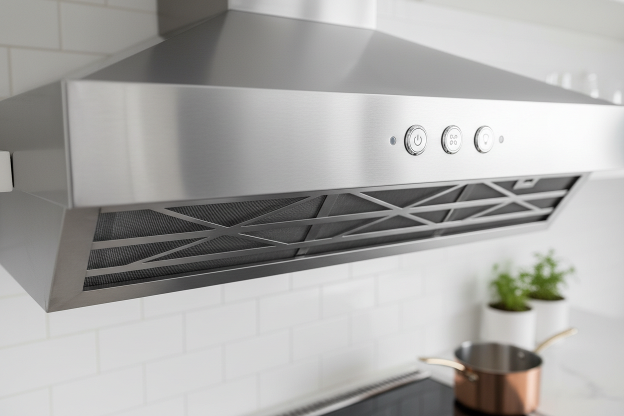 range hood close up