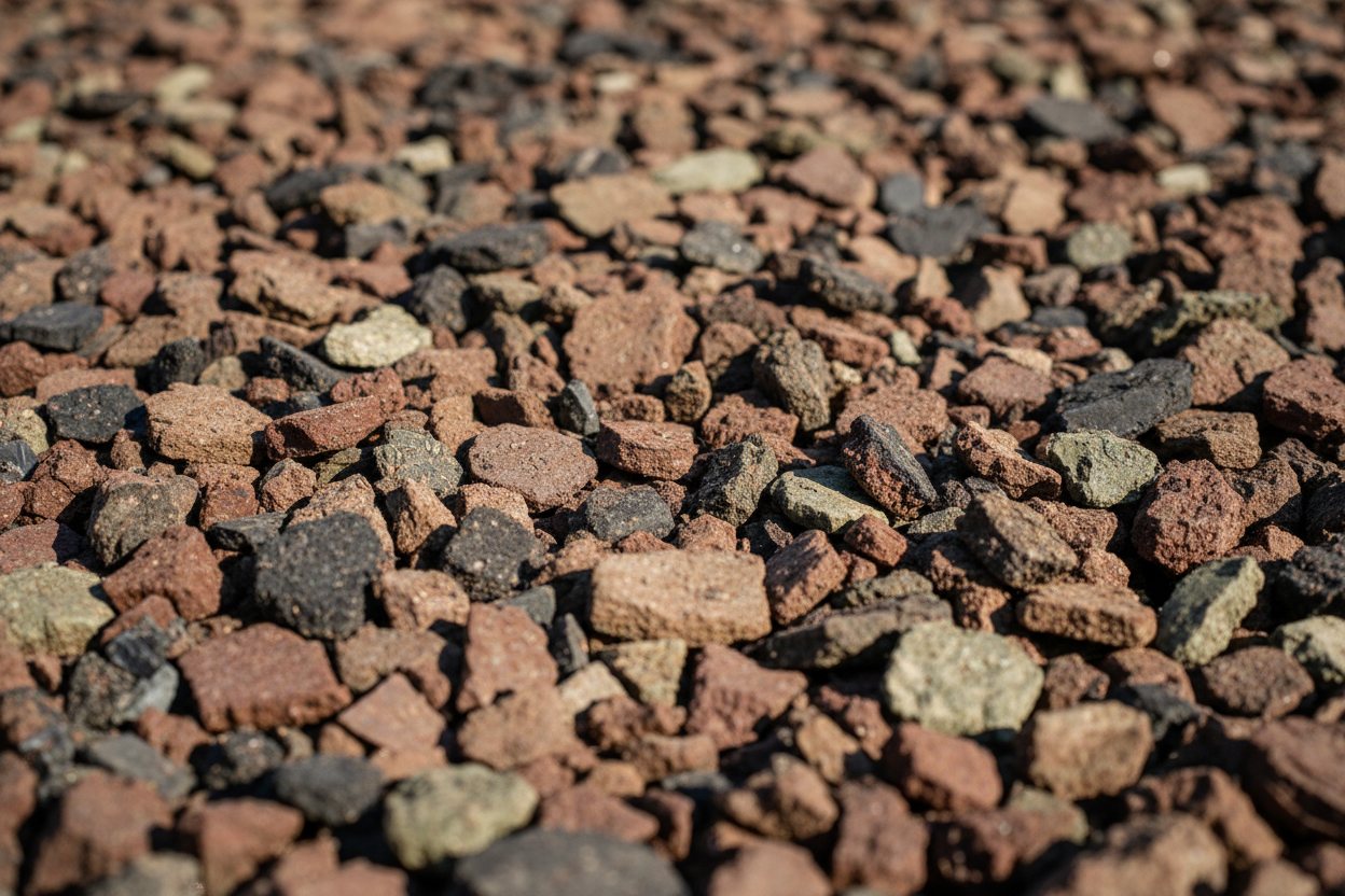 Rubber Mulch close up
