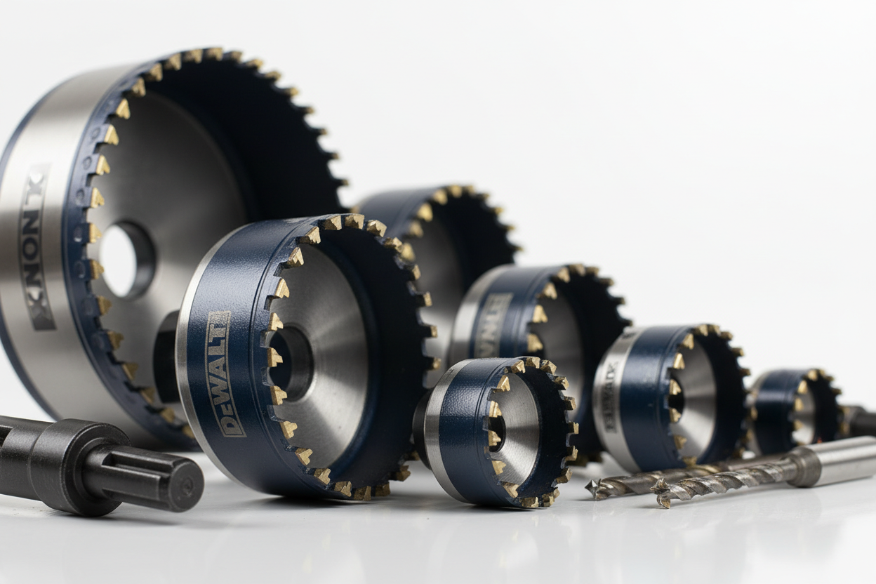 Tools -  Hole Saws close up