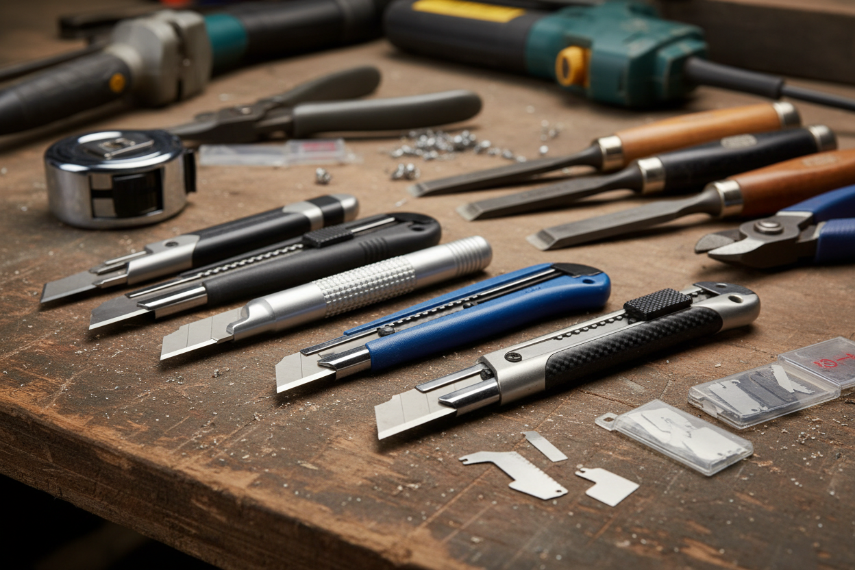 Tools - Knives & Blades close up