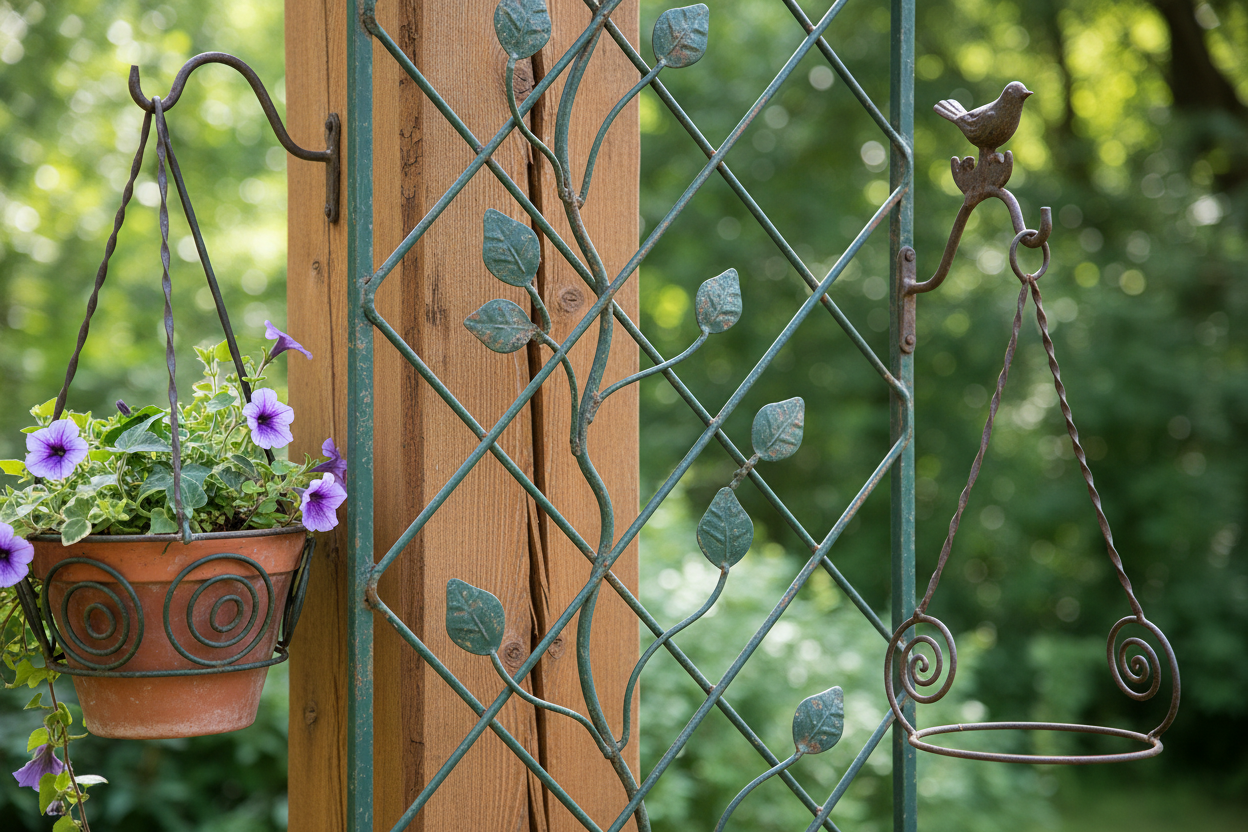 Trellis & Plant Hangers close up