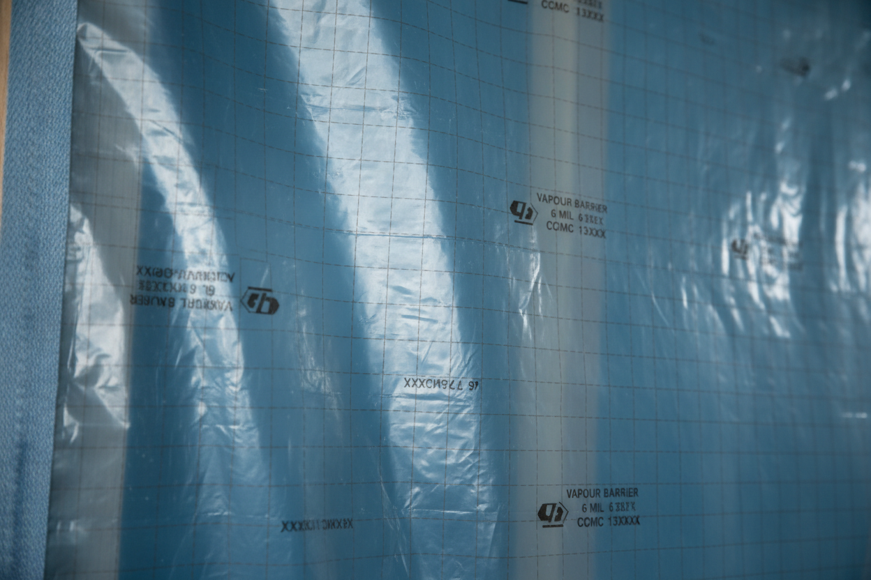 vapour barrier close up