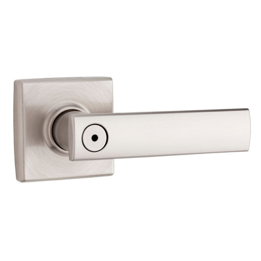 Weiser Vedani Bed/Bathroom Door Handle - Satin Nickel