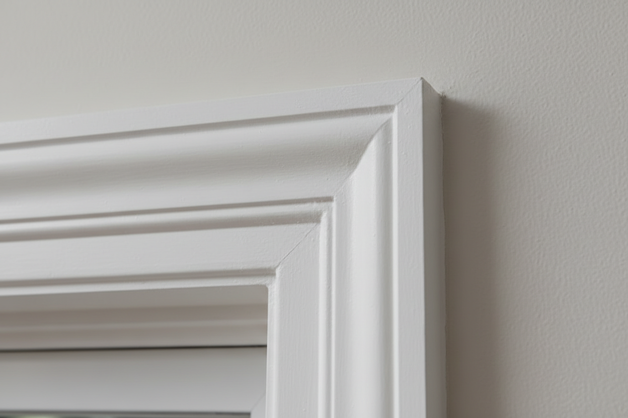 Window/Door Trim (Casing) close up